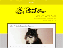 Tablet Screenshot of cat-a-tonic.com